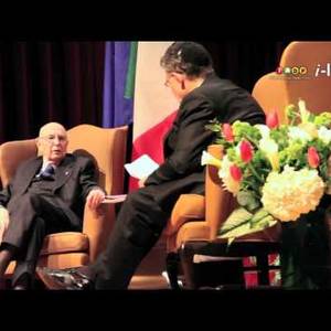 New York Embraces Giorgio Napolitano