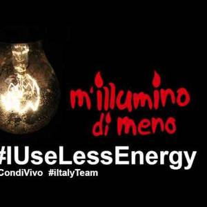 i-Italy si illumina di Meno per Caterpillar Radio 2